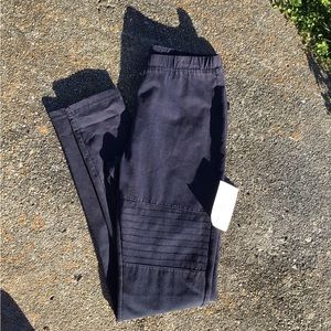 Navy Blue Moto Jeggings Sz S